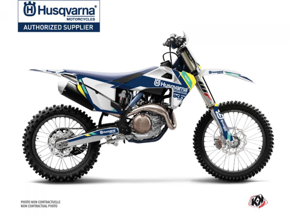 Autocollant stickers Kutvek pour Moto Husqvarna 350 Fc 4T 2019 à 2023 Neuf