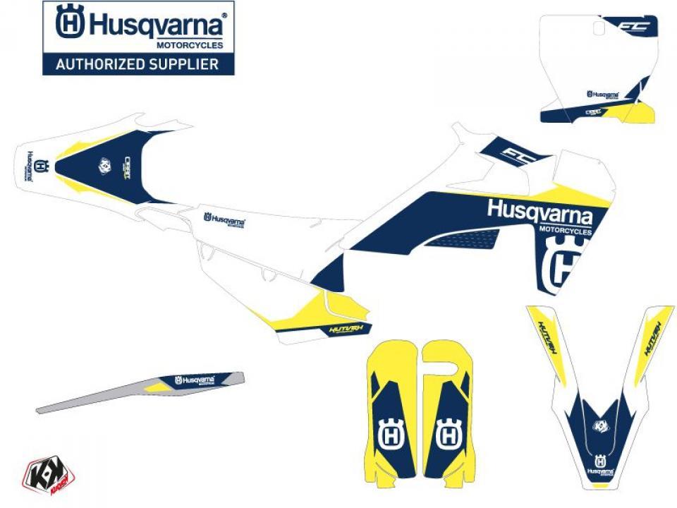 Autocollant stickers Kutvek pour Moto Husqvarna 450 Fc 4T 2016 à 2018 Neuf