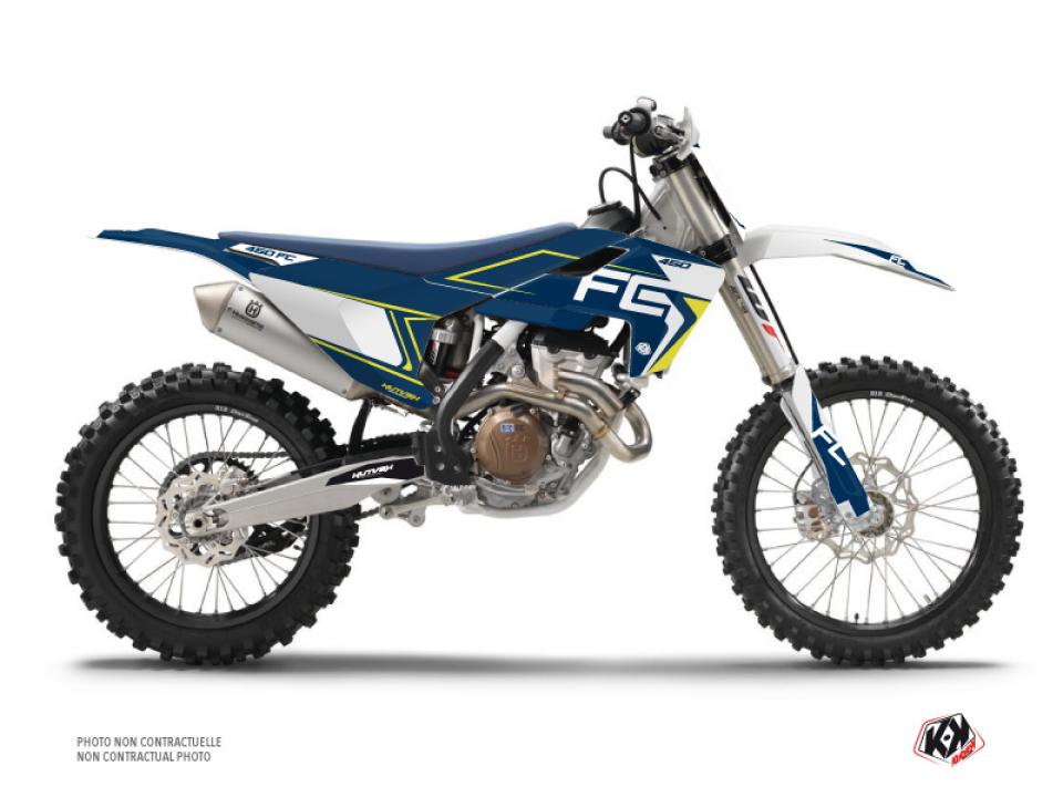 Autocollant stickers Kutvek pour Moto Husqvarna 450 Fc 4T 2016 à 2018 Neuf