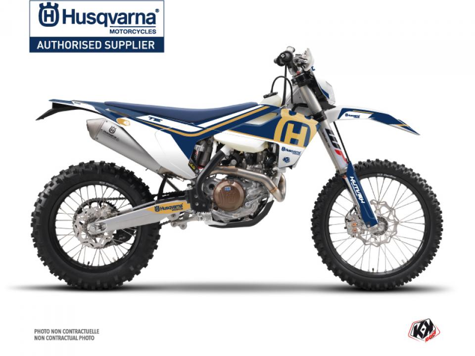 Autocollant stickers Kutvek pour Moto Husqvarna 125 Te 2T 2014 Neuf