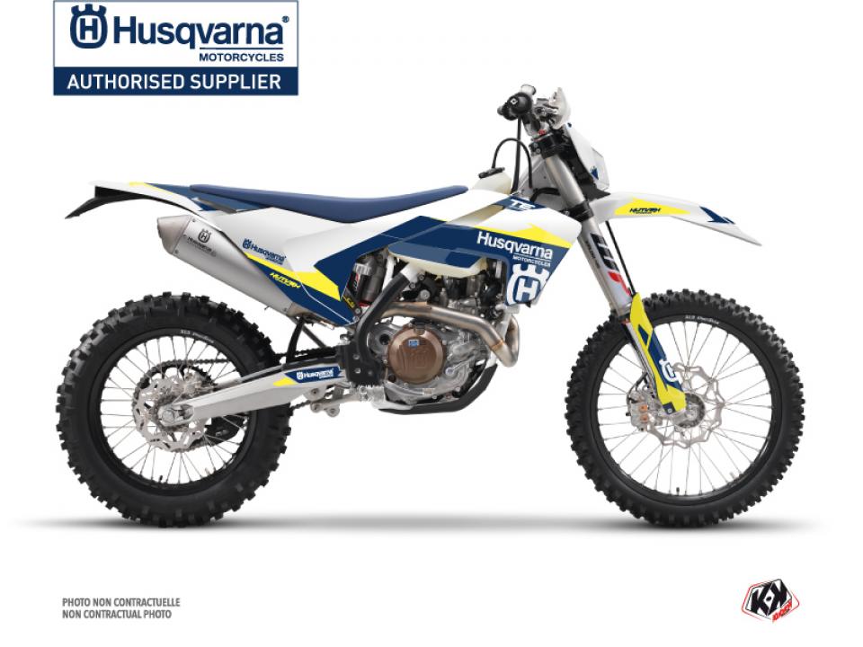 Autocollant stickers Kutvek pour Moto Husqvarna 125 Te 2T 2014 Neuf