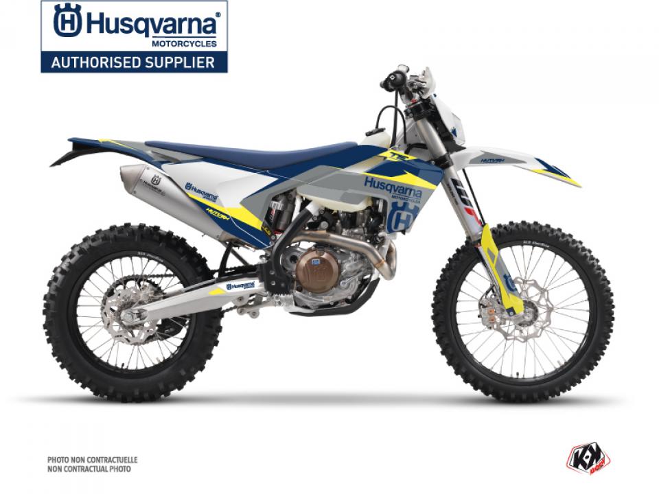 Autocollant stickers Kutvek pour Moto Husqvarna 125 Te 2T 2014 Neuf