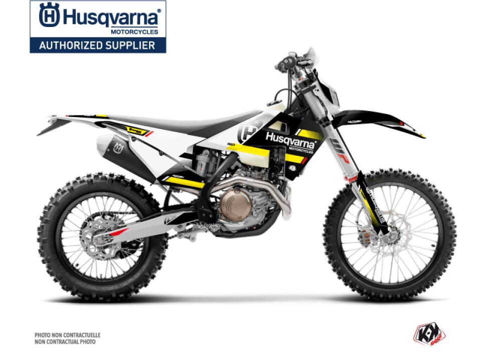 Autocollant stickers Kutvek pour Moto Husqvarna 125 Te 2T 2014 Neuf