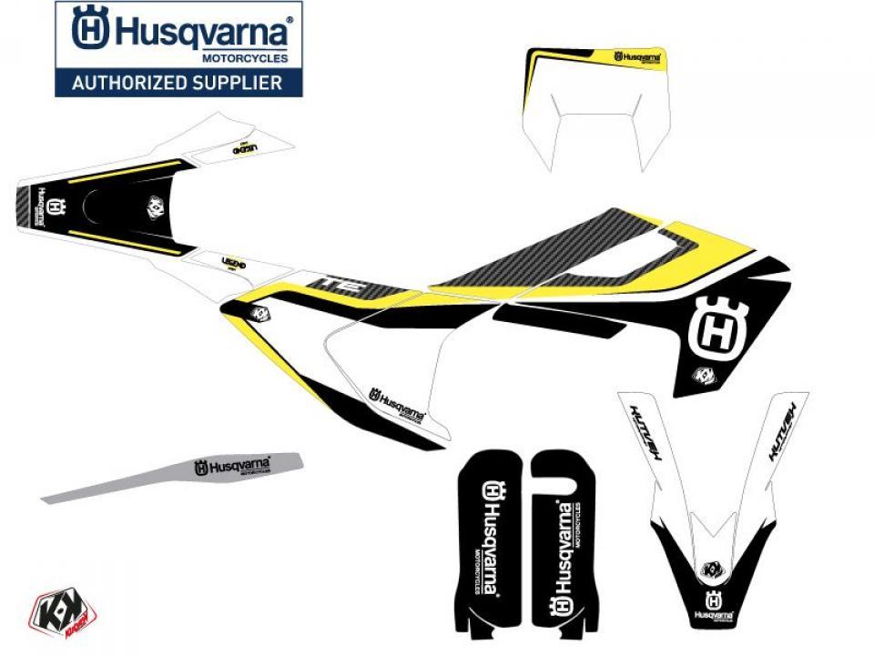 Autocollant stickers Kutvek pour Moto Husqvarna 125 Te 2T 2016 Neuf