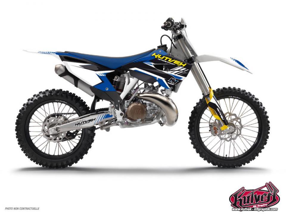 Autocollant stickers Kutvek pour Moto Husqvarna 125 Te 2T 2016 Neuf