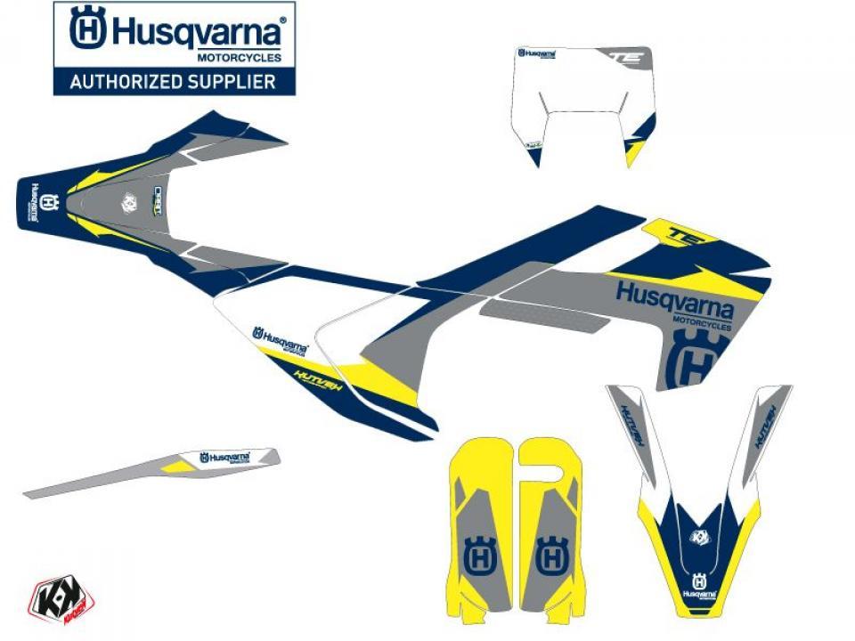 Autocollant stickers Kutvek pour Moto Husqvarna 250 Te 2T 2014 Neuf