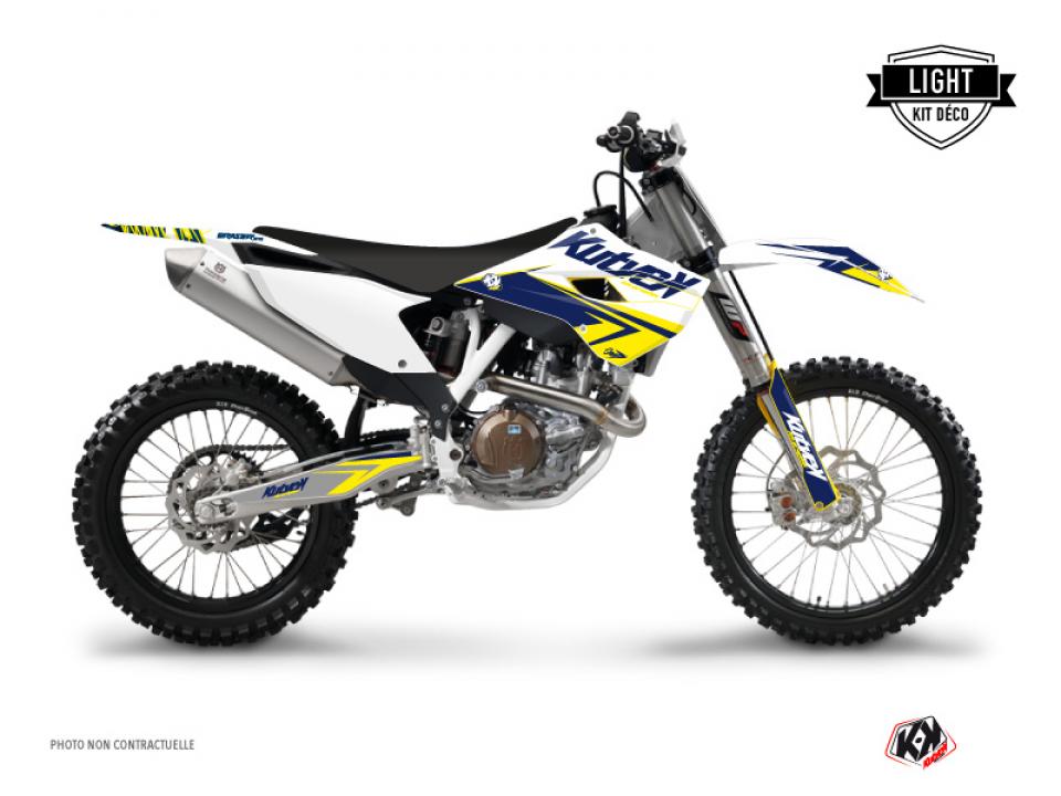 Autocollant stickers Kutvek pour Moto Husqvarna 250 Te 2T 2014 Neuf