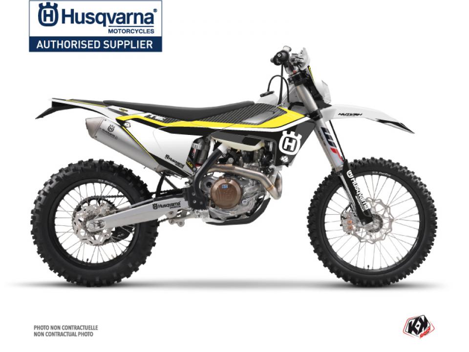 Autocollant stickers Kutvek pour Moto Husqvarna 250 Te 2T 2017 à 2018 Neuf