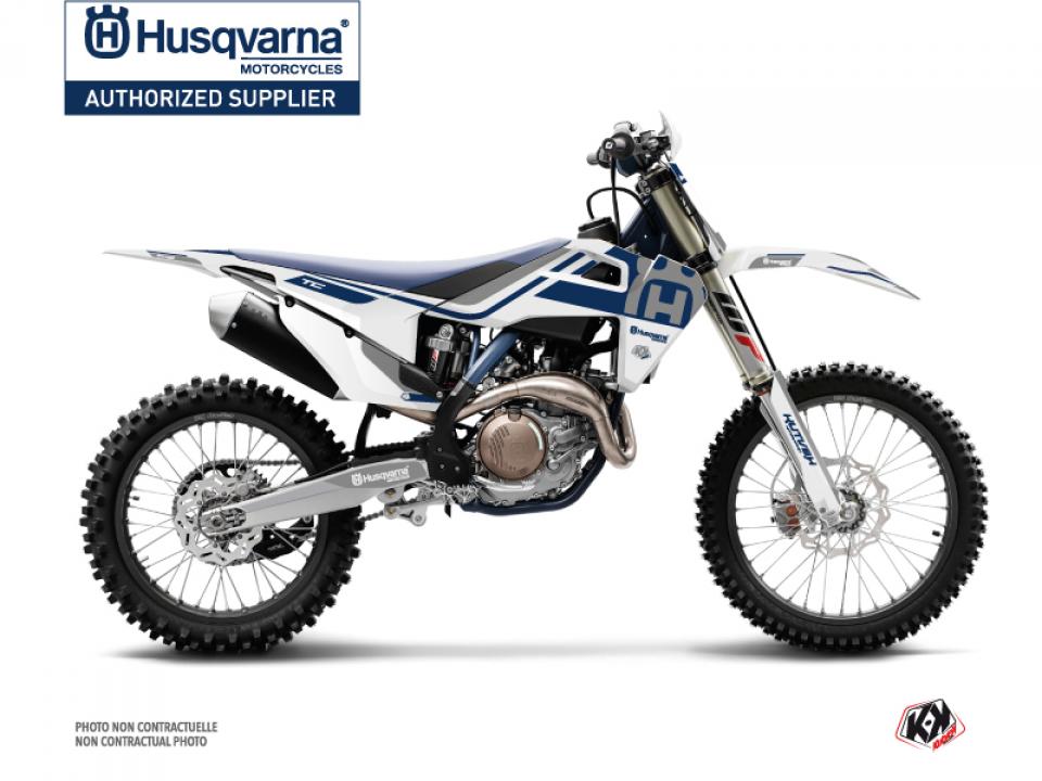 Autocollant stickers Kutvek pour Moto Husqvarna 250 Te 2T 2017 à 2018 Neuf