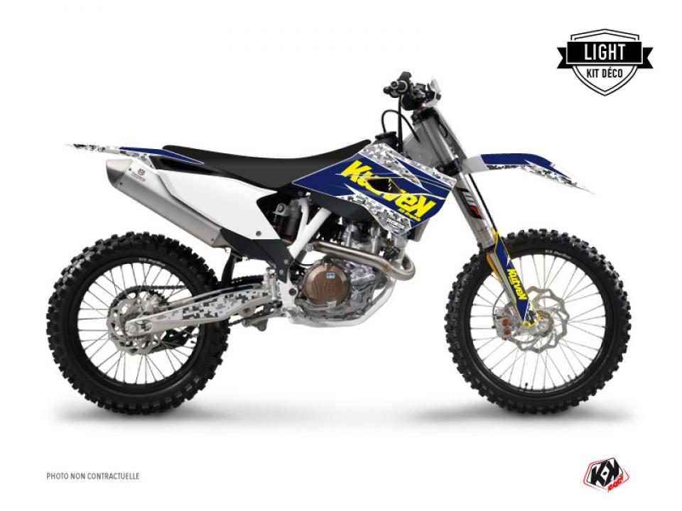 Autocollant stickers Kutvek pour Moto Husqvarna 250 TE 2T I 2018 à 2019 Neuf