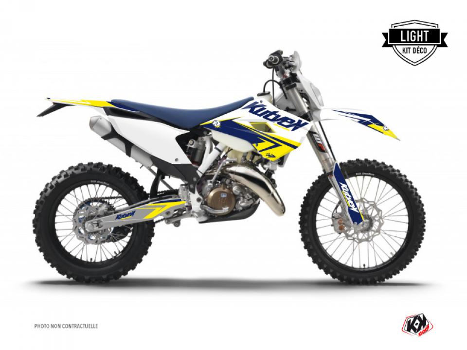 Autocollant stickers Kutvek pour Moto Husqvarna 300 Te 2T 2014 Neuf