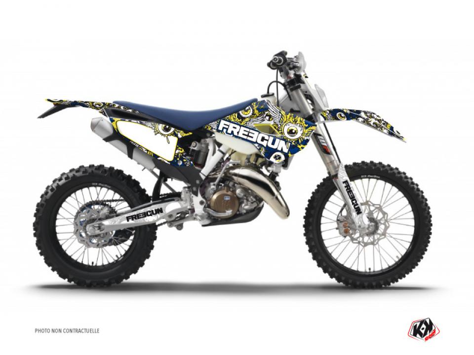 Autocollant stickers Kutvek pour Moto Husqvarna 300 Te 2T 2015 Neuf