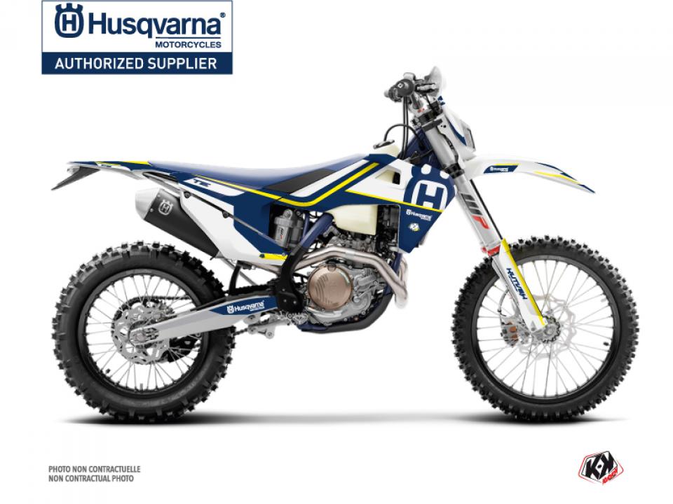 Autocollant stickers Kutvek pour Moto Husqvarna 300 Te 2T 2017 à 2018 Neuf