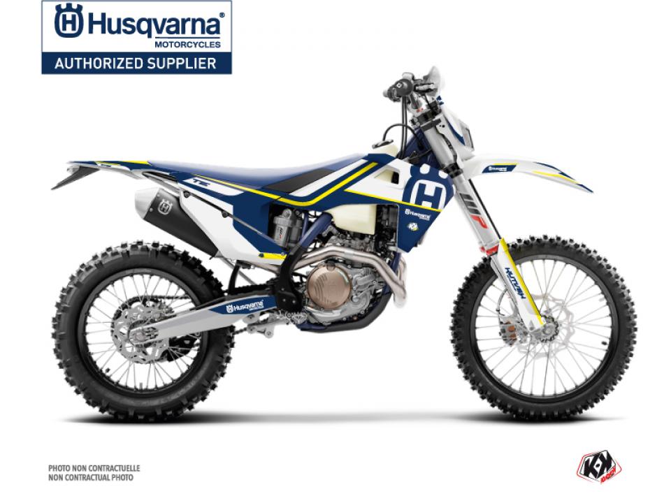 Autocollant stickers Kutvek pour Moto Husqvarna 300 Te 2T 2017 à 2018 Neuf