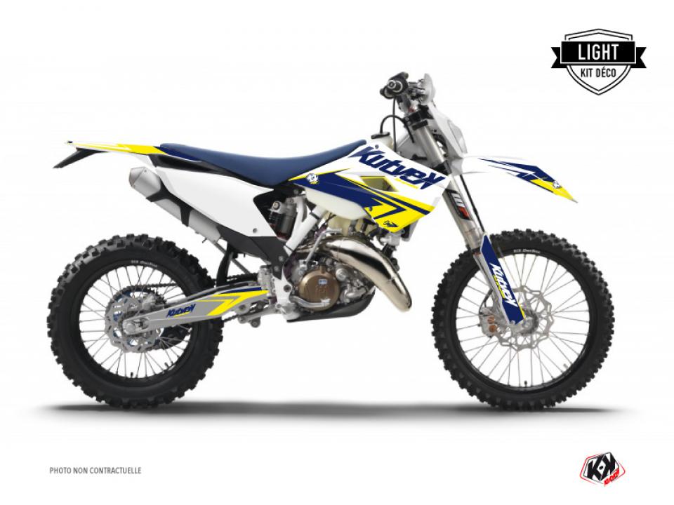 Autocollant stickers Kutvek pour Moto Husqvarna 300 TE 2T I 2018 à 2019 Neuf