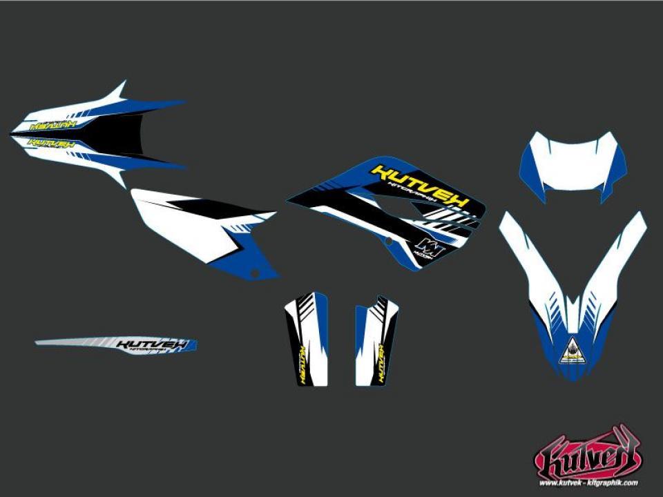 Autocollant stickers Kutvek pour Moto Husqvarna 250 Fe 4T 2014 Neuf