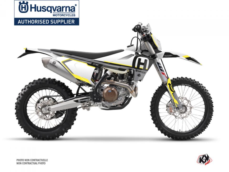 Autocollant stickers Kutvek pour Moto Husqvarna 250 Fe 4T 2017 à 2019 Neuf