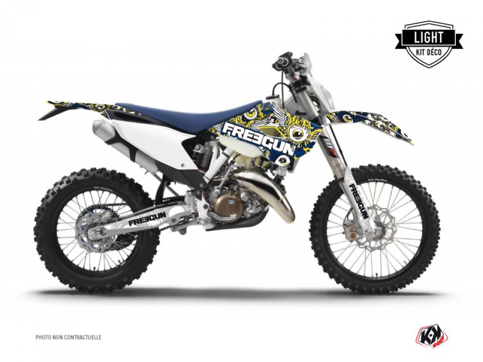 Autocollant stickers Kutvek pour Moto Husqvarna 250 Fe 4T 2017 à 2019 Neuf