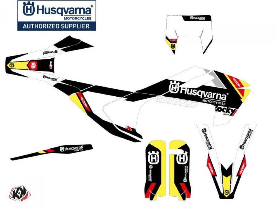 Autocollant stickers Kutvek pour Moto Husqvarna 250 Fe 4T 2020 à 2023 Neuf