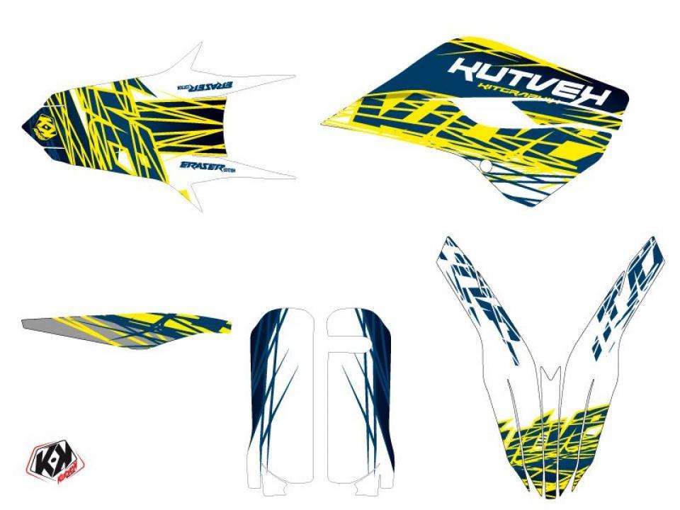 Autocollant stickers Kutvek pour Moto Husqvarna 350 Fe 4T 2014 Neuf