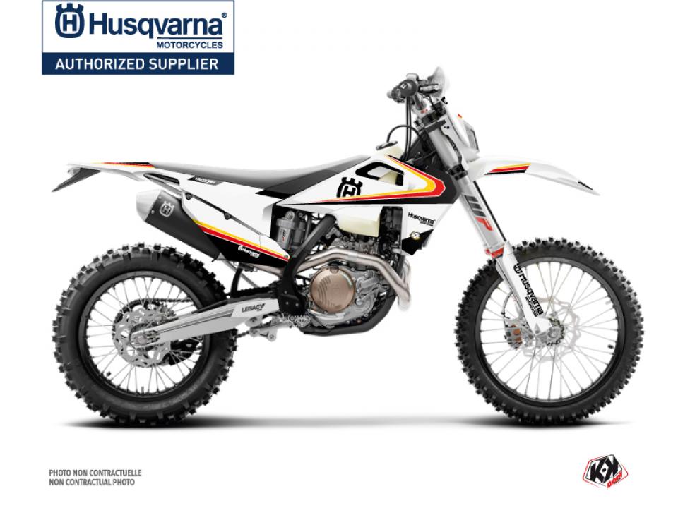 Autocollant stickers Kutvek pour Moto Husqvarna 350 Fe 4T 2017 à 2019 Neuf