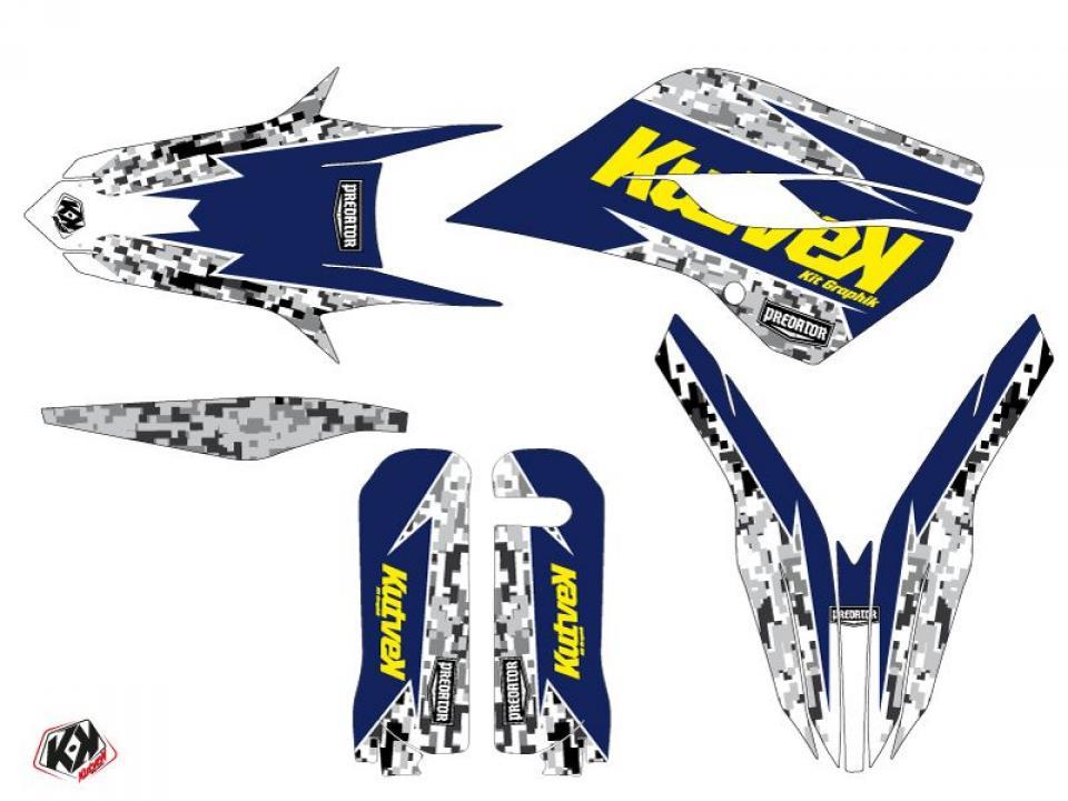 Autocollant stickers Kutvek pour Moto Husqvarna 501 Fe 4T 2017 à 2019 Neuf