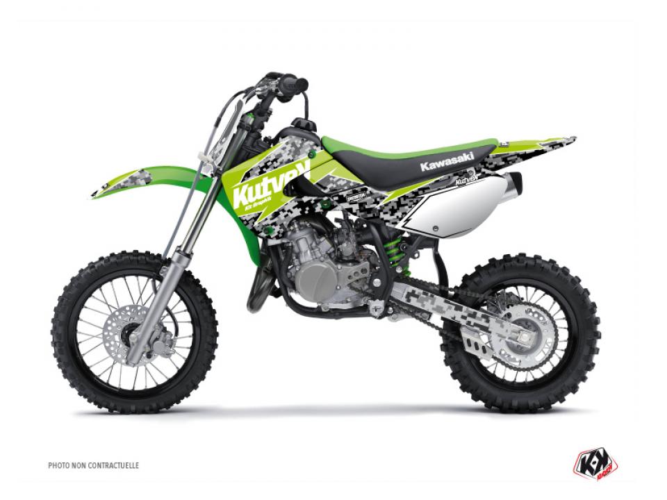 Autocollant stickers Kutvek pour Moto Kawasaki 65 KX 2000 à 2023 Neuf