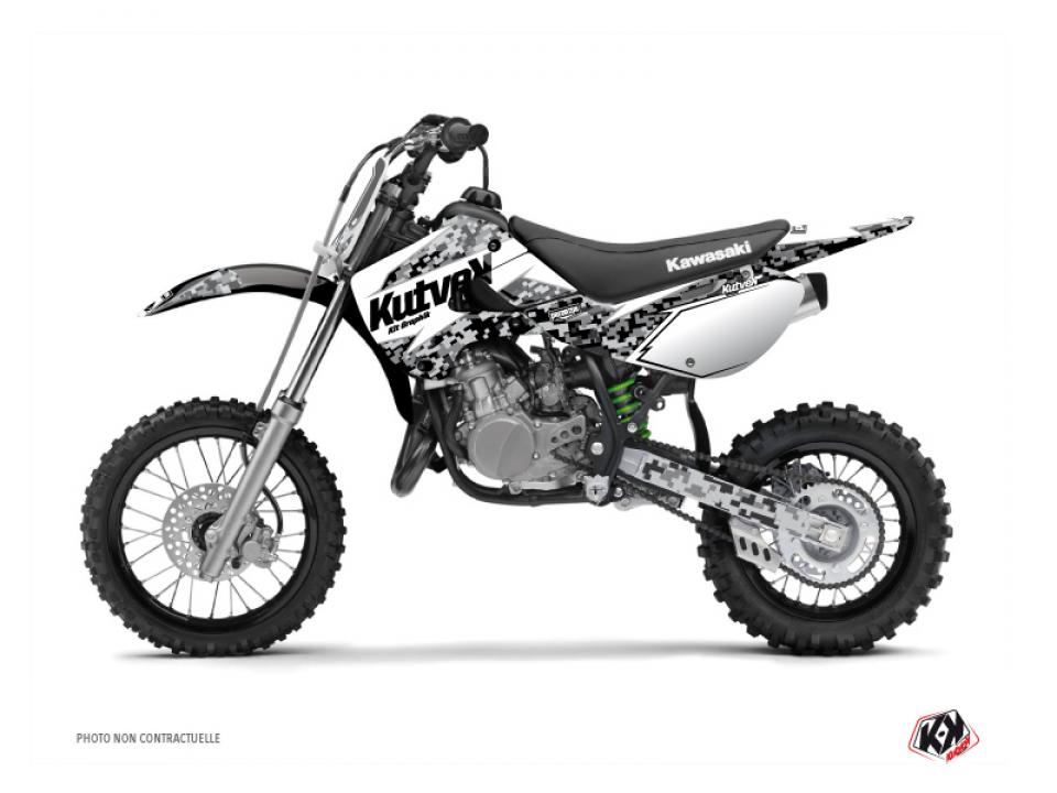 Autocollant stickers Kutvek pour Moto Kawasaki 65 KX 2000 à 2023 Neuf