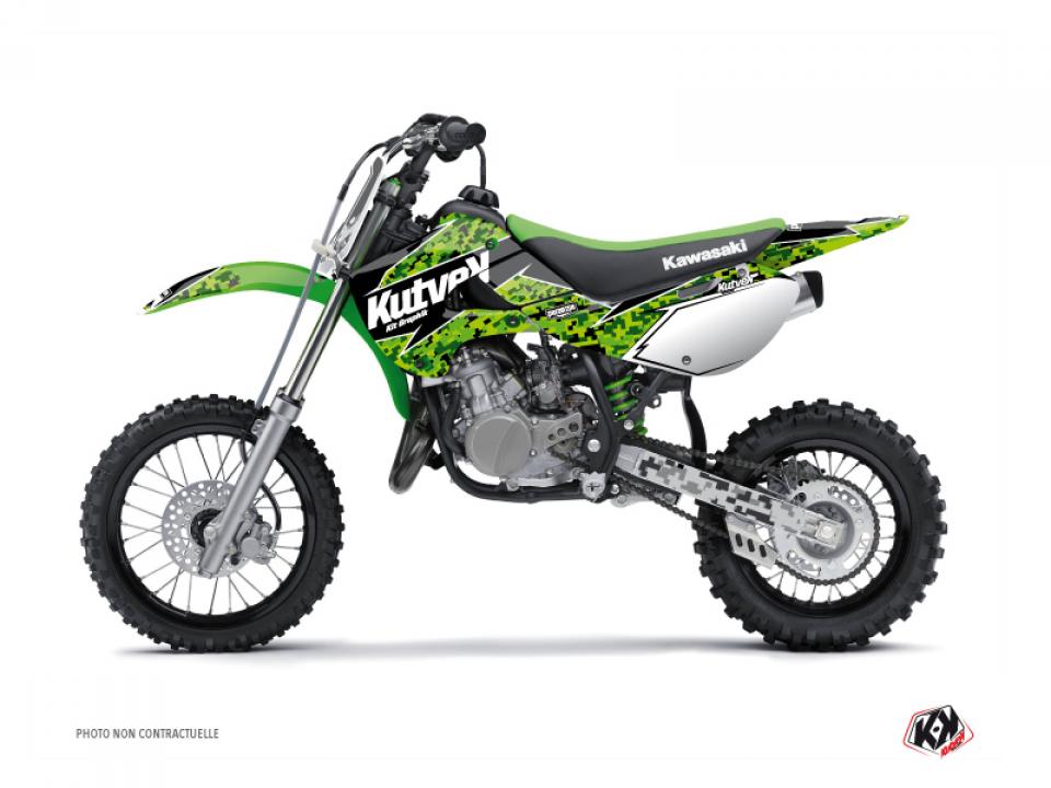 Autocollant stickers Kutvek pour Moto Kawasaki 65 KX 2000 à 2023 Neuf