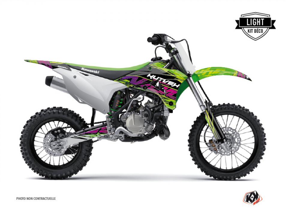 Autocollant stickers Kutvek pour Moto Kawasaki 85 Kx Petites Roues 2002 à 2013 Neuf