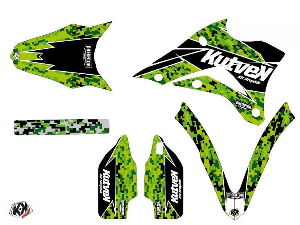 Autocollant stickers Kutvek pour Moto Kawasaki 85 Kx Grandes Roues 2014 à 2023 Neuf