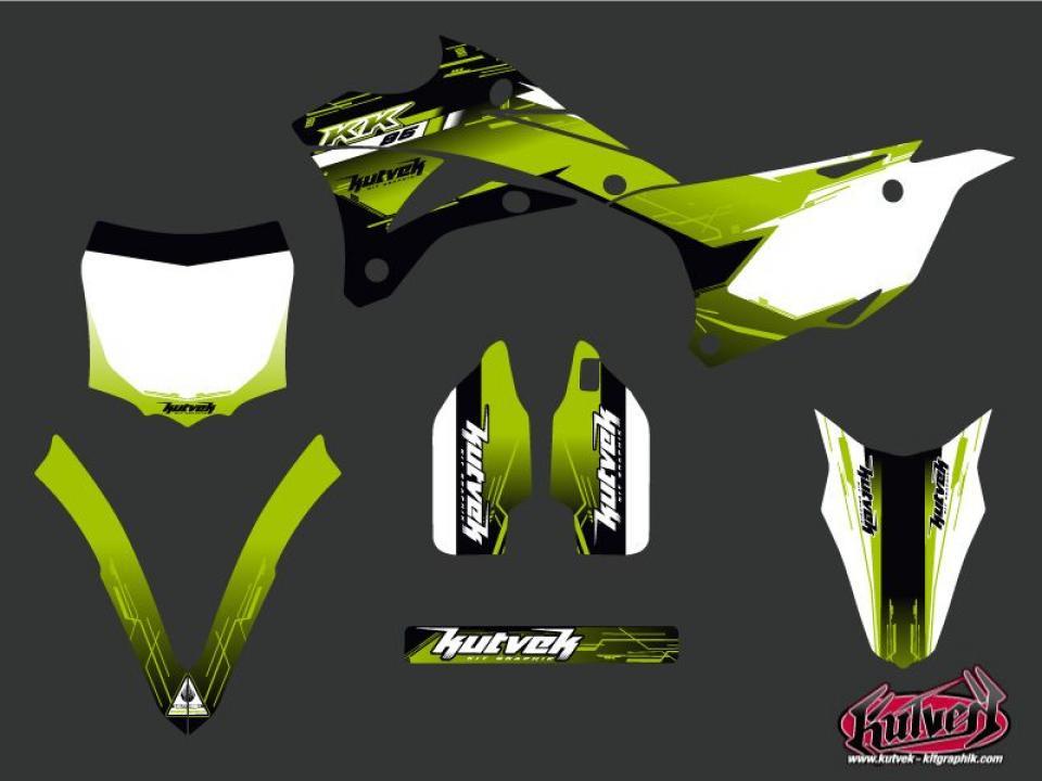 Autocollant stickers Kutvek pour Moto Kawasaki 85 Kx Grandes Roues 2014 à 2023 Neuf
