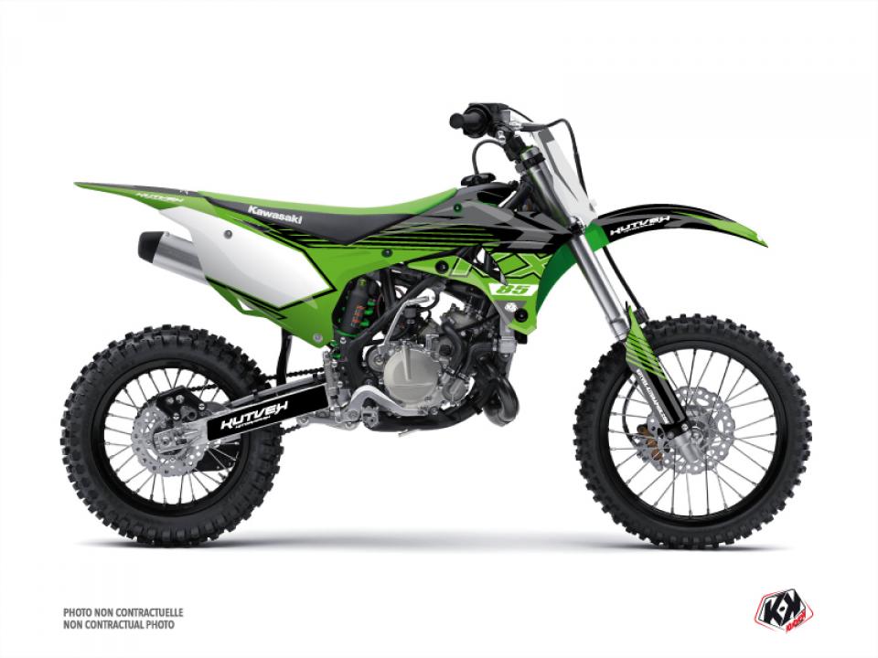 Autocollant stickers Kutvek pour Moto Kawasaki 85 Kx Petites Roues 2014 à 2023 Neuf