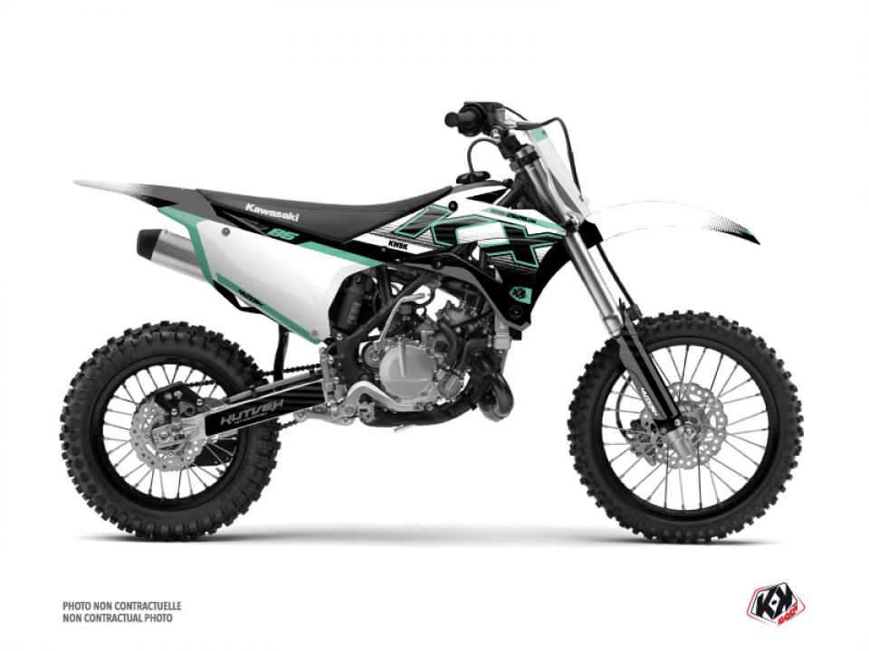 Autocollant stickers Kutvek pour Moto Kawasaki 85 Kx Petites Roues 2014 à 2023 Neuf