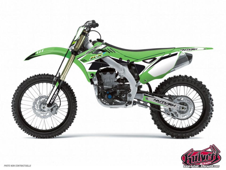 Autocollant stickers Kutvek pour Moto Kawasaki 85 Kx Grandes Roues 2022 à 2023 Neuf