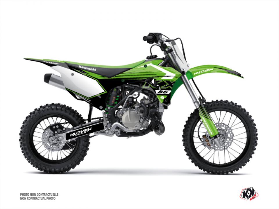 Autocollant stickers Kutvek pour Moto Kawasaki 85 Kx Grandes Roues 2022 à 2023 Neuf