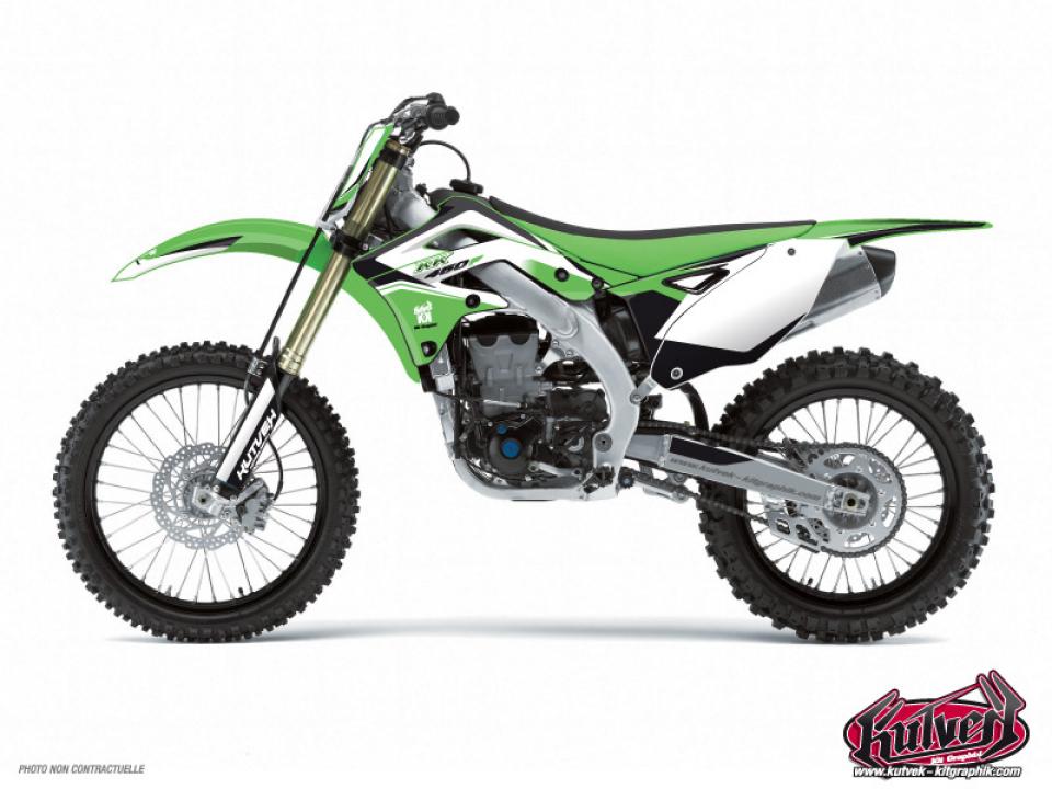 Autocollant stickers Kutvek pour Moto Kawasaki 125 KX 2003 Neuf