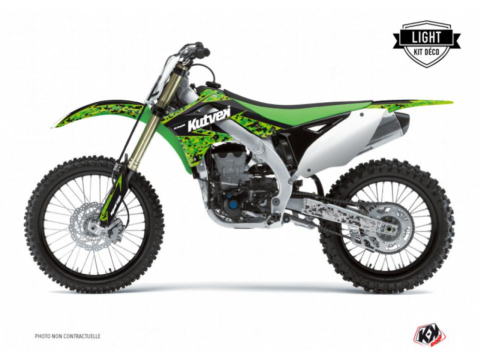 Autocollant stickers Kutvek pour Moto Kawasaki 125 KX 2004 à 2008 Neuf