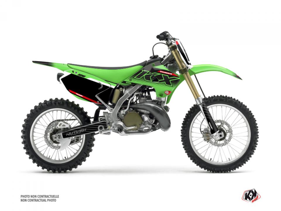 Autocollant stickers Kutvek pour Moto Kawasaki 125 KX 2004 à 2008 Neuf