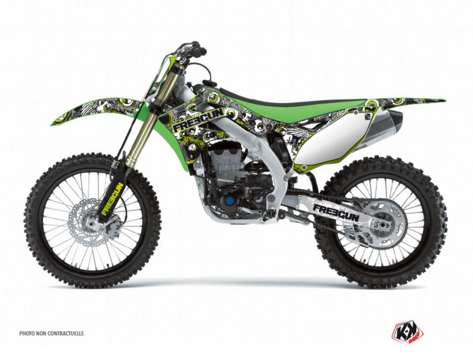 Autocollant stickers Kutvek pour Moto Kawasaki 250 KX 2004 à 2008 Neuf