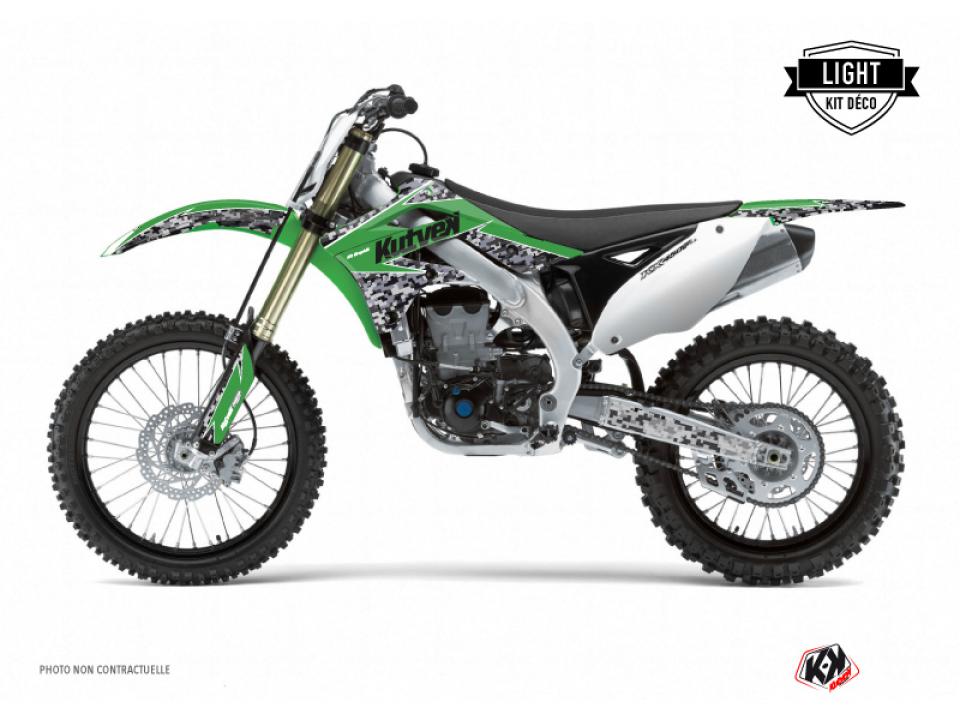 Autocollant stickers Kutvek pour Moto Kawasaki 250 Kx-F 4T 2004 à 2005 Neuf