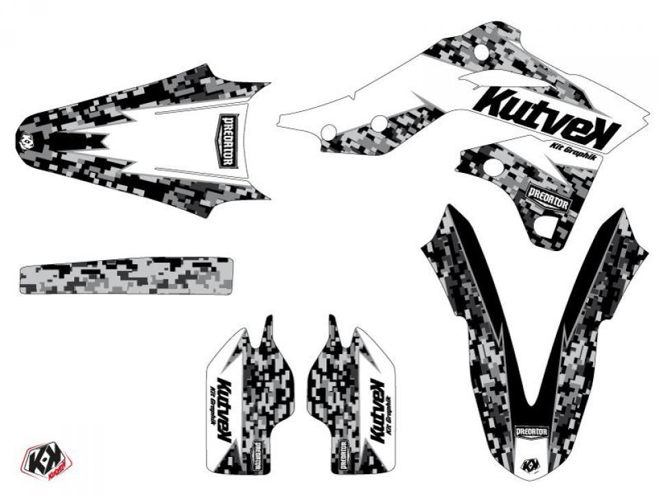 Autocollant stickers Kutvek pour Moto Kawasaki 250 Kx-F 4T 2004 à 2005 Neuf