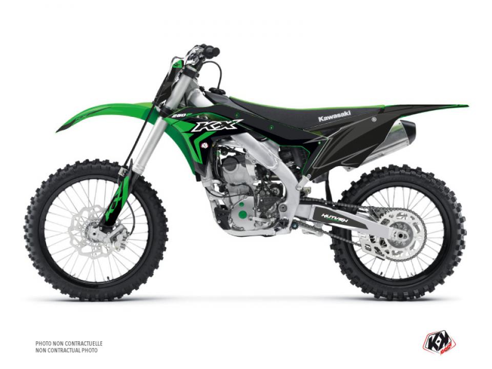 Autocollant stickers Kutvek pour Moto Kawasaki 250 Kx-F 4T 2009 à 2012 Neuf