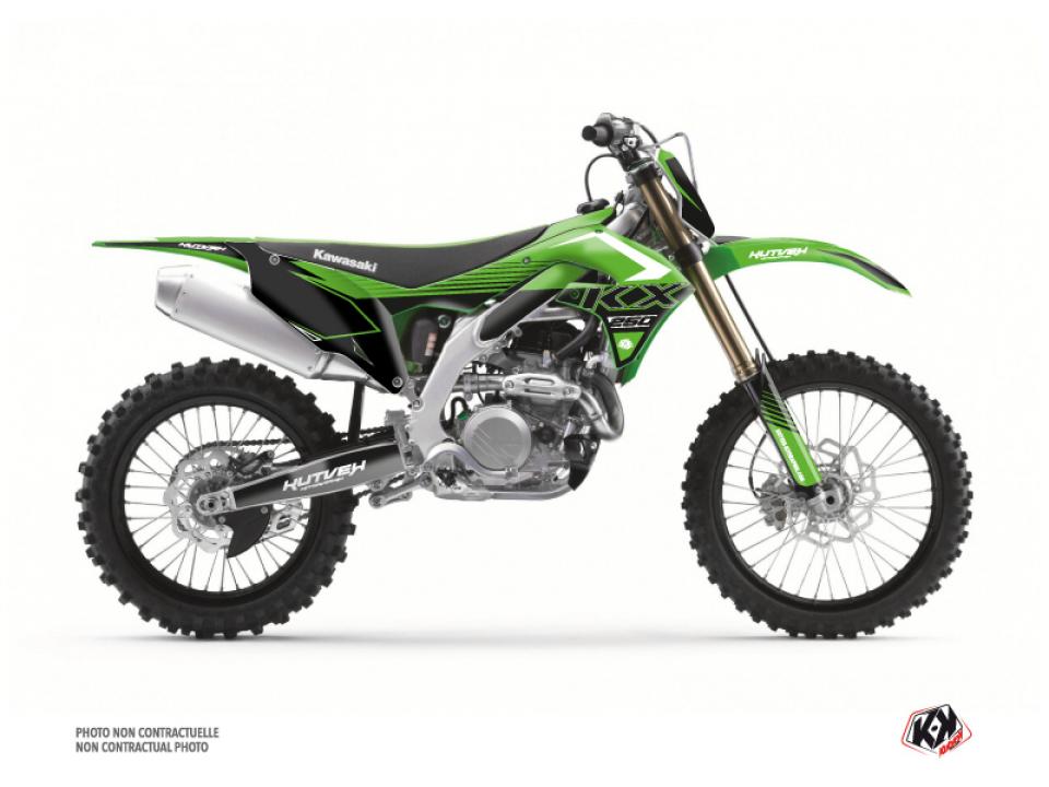 Autocollant stickers Kutvek pour Moto Kawasaki 250 Kx-F 4T 2013 à 2016 Neuf