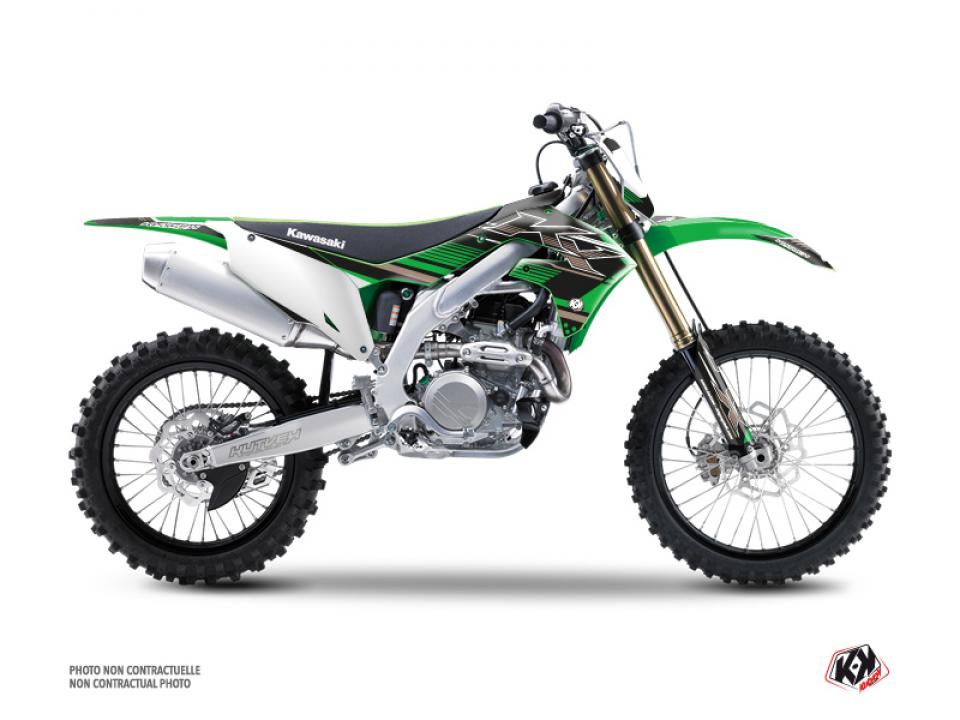 Autocollant stickers Kutvek pour Moto Kawasaki 450 Kx-F 4T 2006 à 2008 Neuf