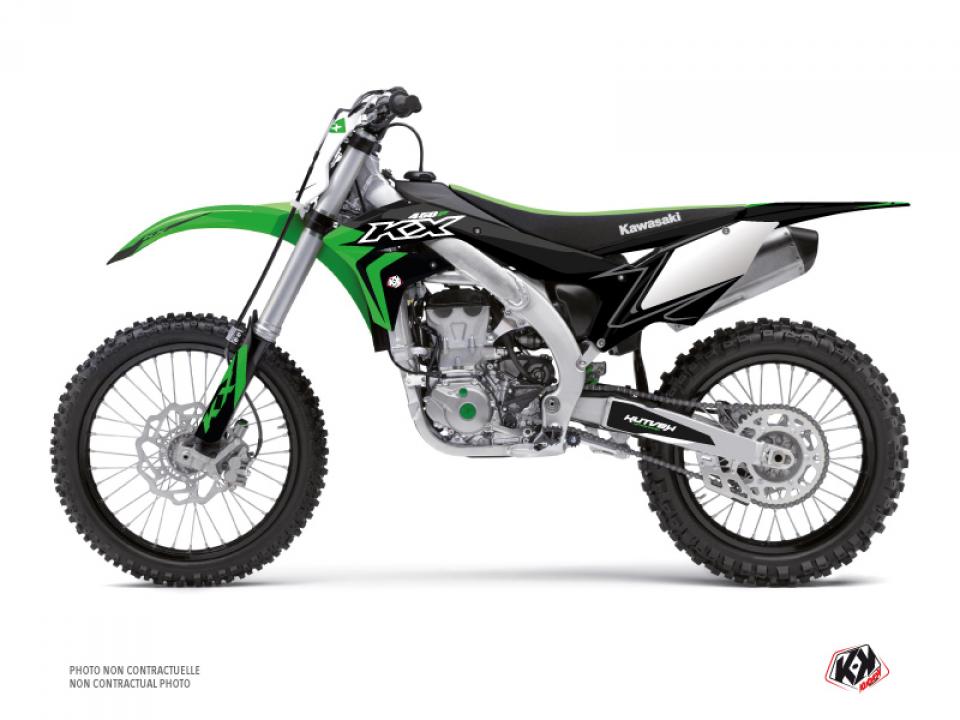 Autocollant stickers Kutvek pour Moto Kawasaki 450 Kx-F 4T 2006 à 2008 Neuf