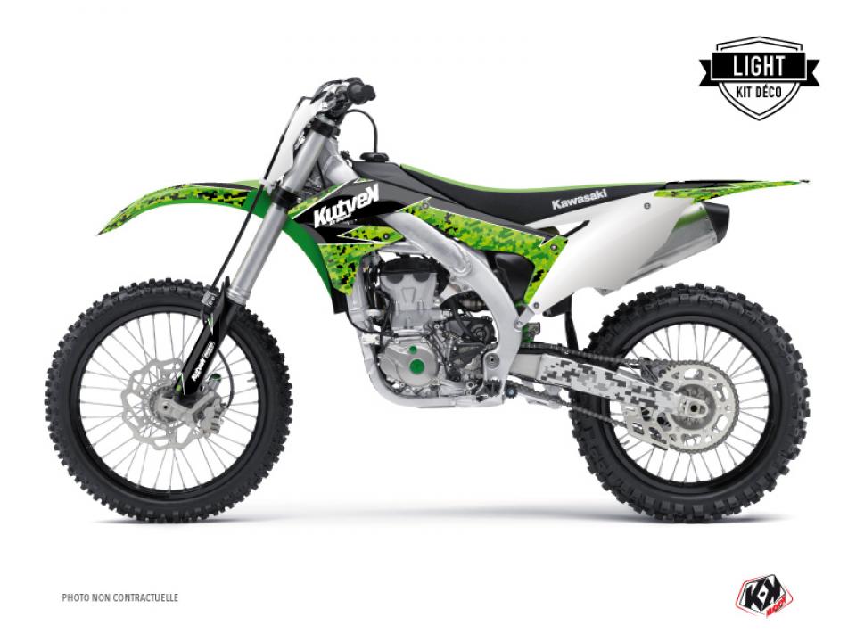 Autocollant stickers Kutvek pour Moto Kawasaki 450 Kx-F 4T 2006 à 2008 Neuf