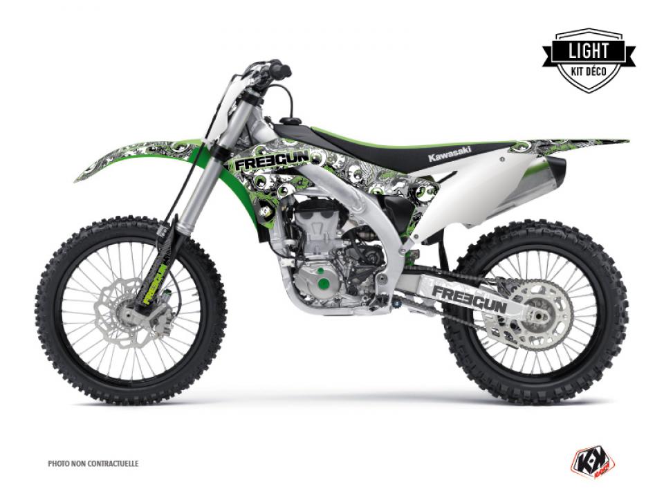 Autocollant stickers Kutvek pour Moto Kawasaki 450 Kx-F 4T 2006 à 2008 Neuf