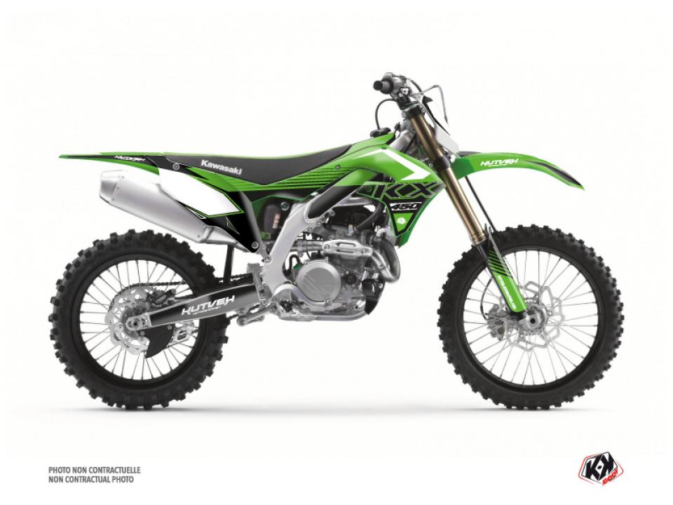 Autocollant stickers Kutvek pour Moto Kawasaki 450 Kx-F 4T 2006 à 2008 Neuf