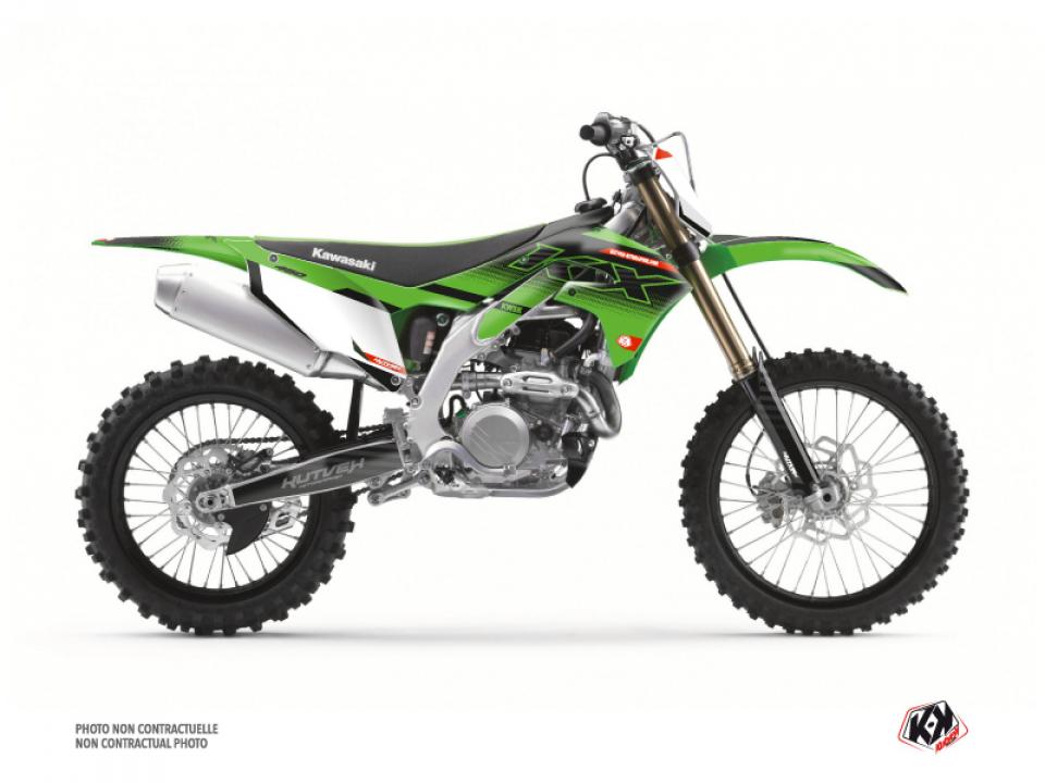 Autocollant stickers Kutvek pour Moto Kawasaki 450 Kx-F 4T 2006 à 2008 Neuf